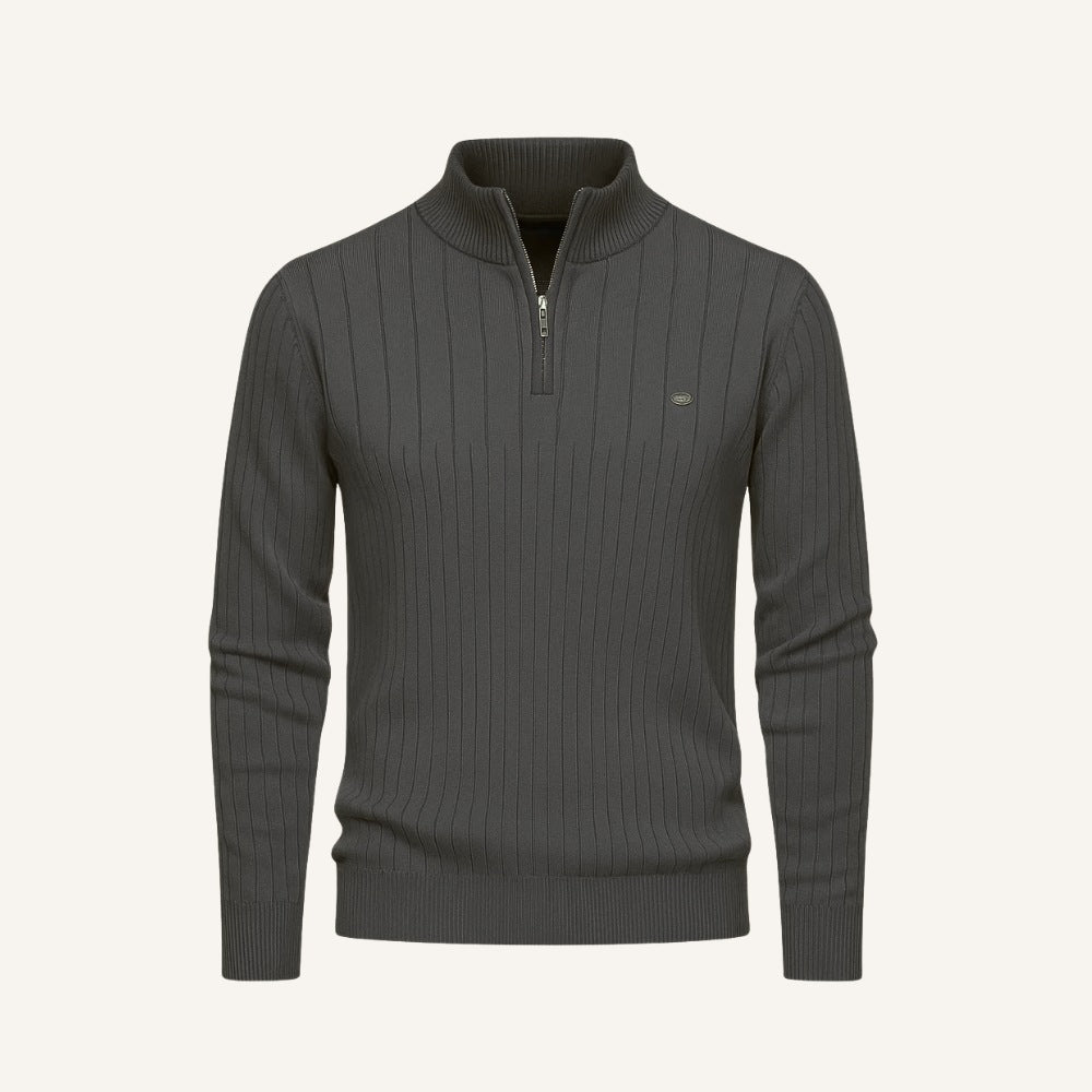 Sweater Verri Men’s High Collar with Zipper