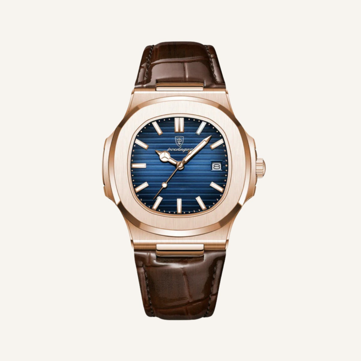 Watch Luxe Brown Leather