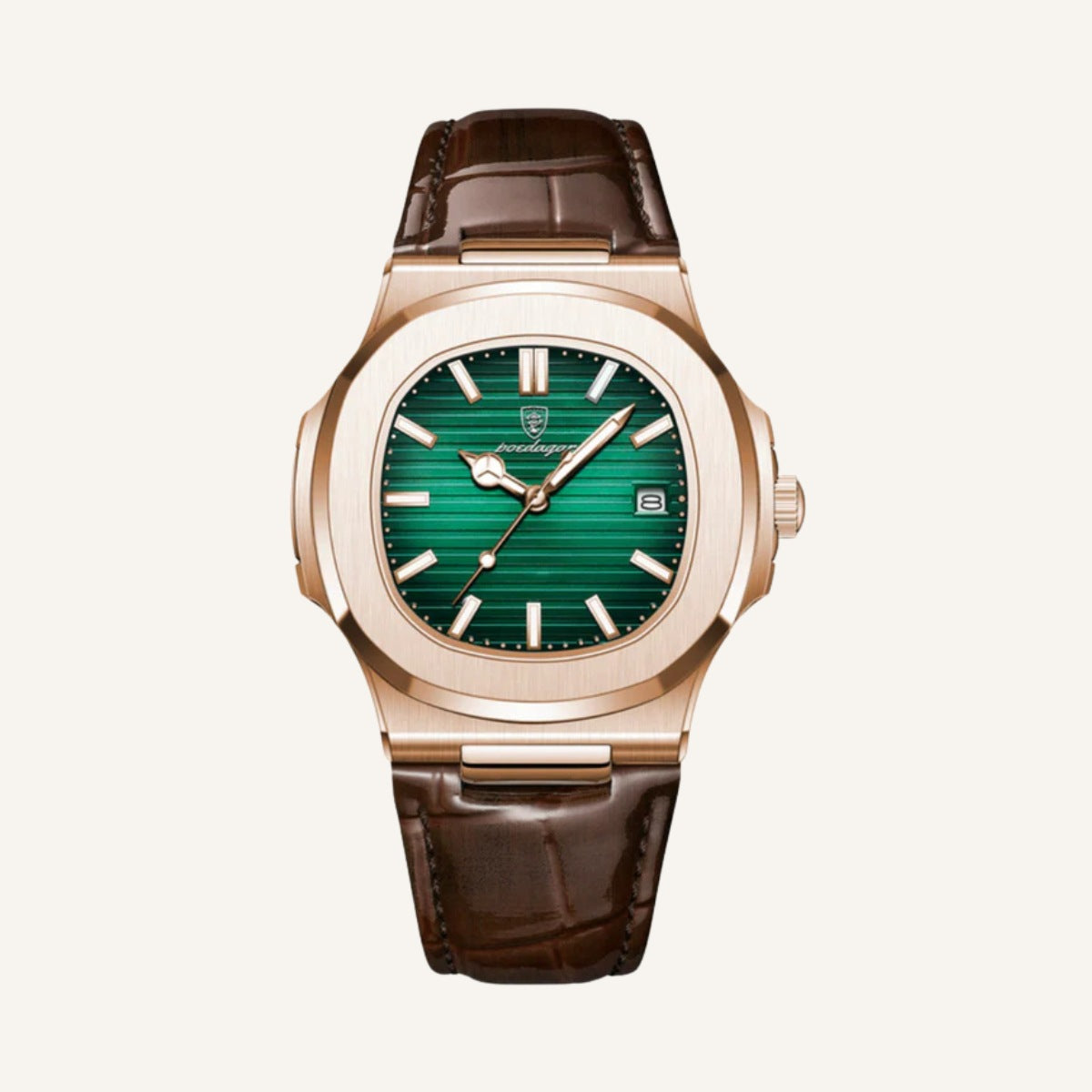 Watch Luxe Brown Leather