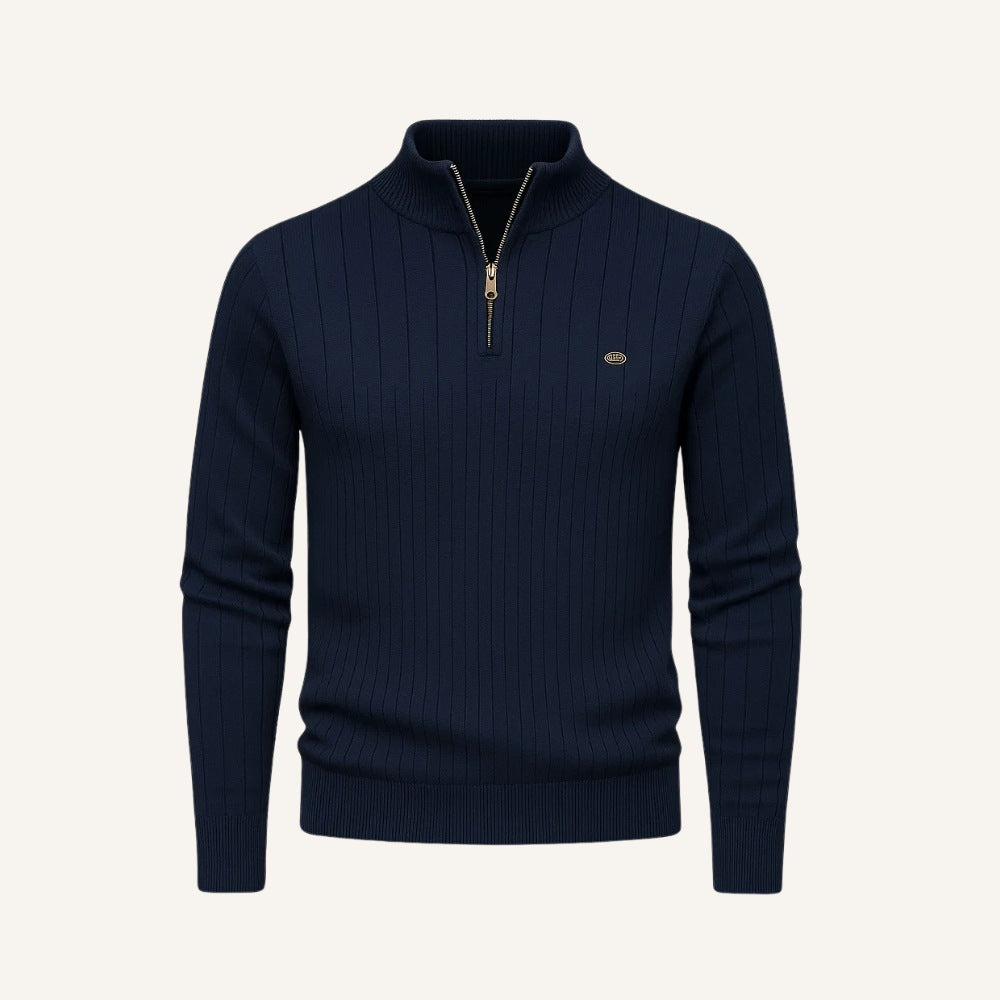 Sweater Verri Men’s High Collar with Zipper